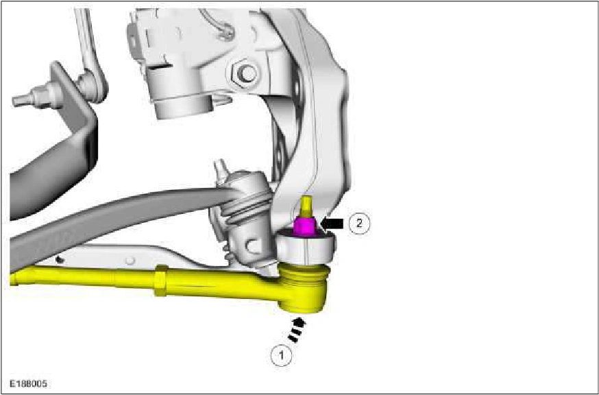 Wheel Knuckle - Vehicles With: SVT Performance Package — original illustration 1, reference 2475