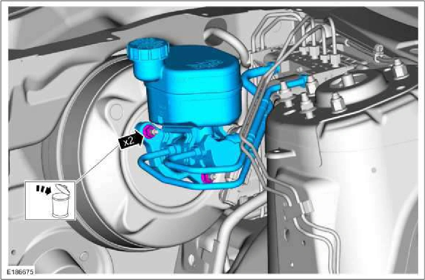 Brake Booster - 5.0L 32V Ti-VCT/5.2L 32V Ti-VCT — original illustration 1, reference 2920