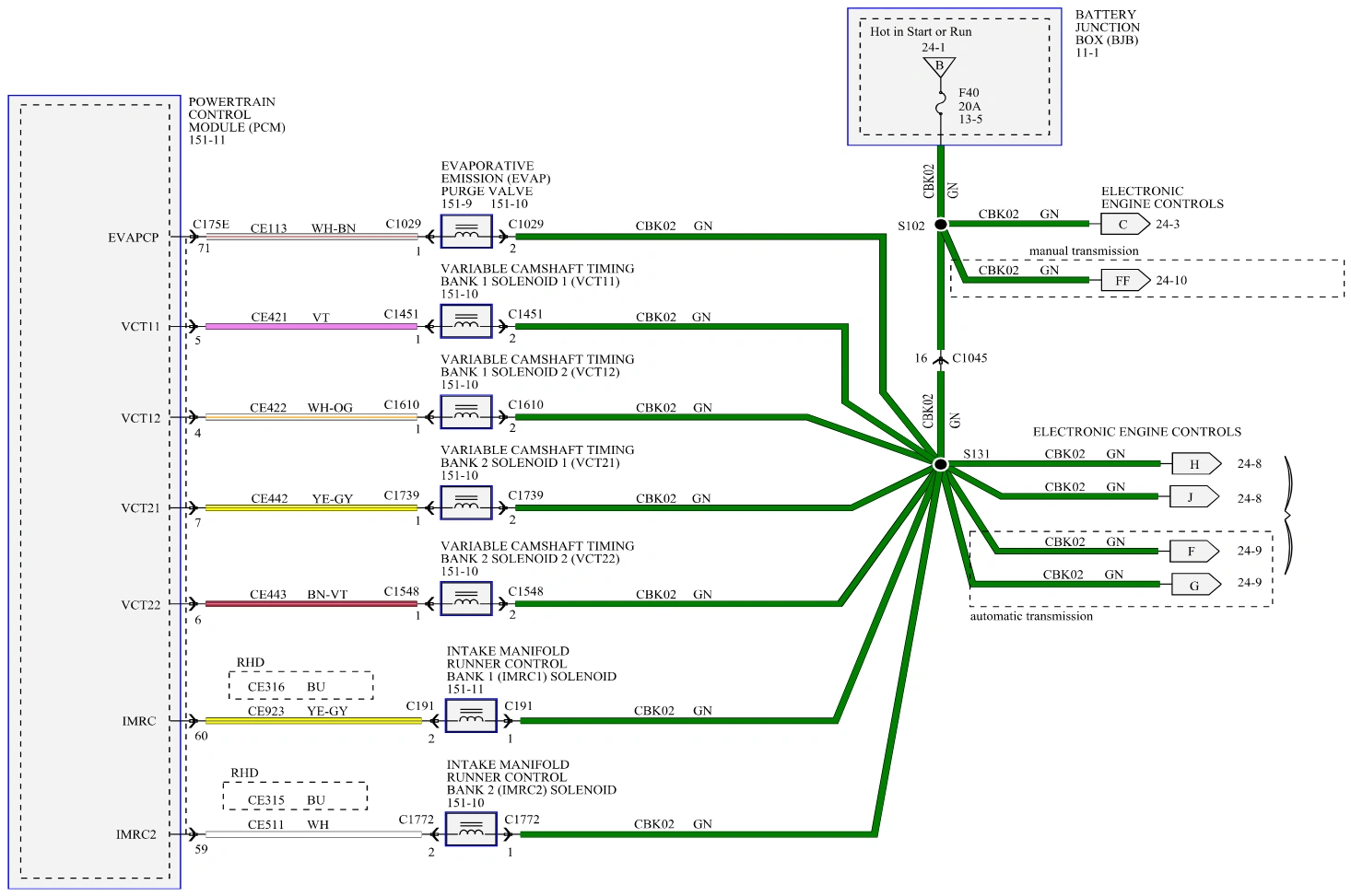 Original vector wiring diagram · source reference 6334