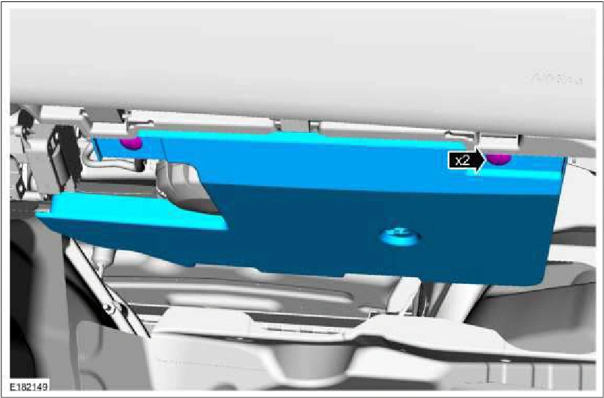 Air Inlet Door Actuator — original illustration 1, reference 3691