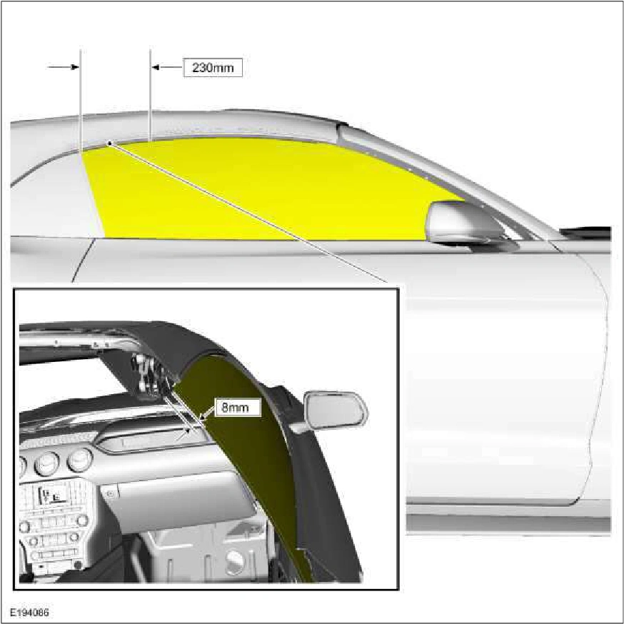 Door Window Glass Adjustment - Convertible — original illustration 1, reference 1274