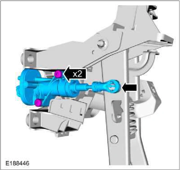Clutch Master Cylinder — original illustration 1, reference 3026