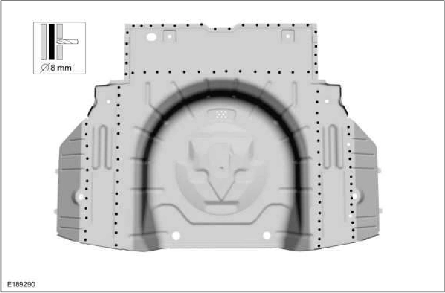 Rear Floor Panel — original illustration 2, reference 2362