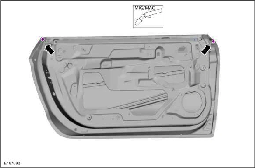 Front Door Skin Panel — original illustration 2, reference 2318