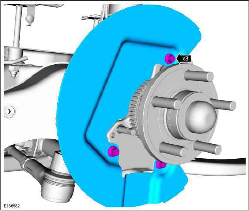 Brake Disc Shield — original illustration 1, reference 2812