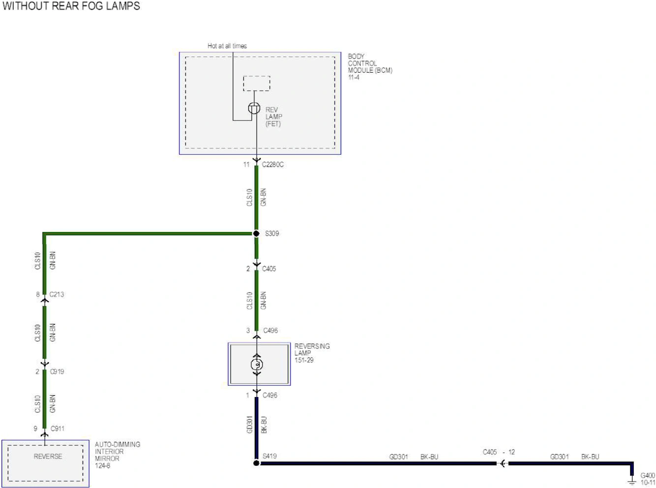 Wiring — original illustration 1, reference 6462