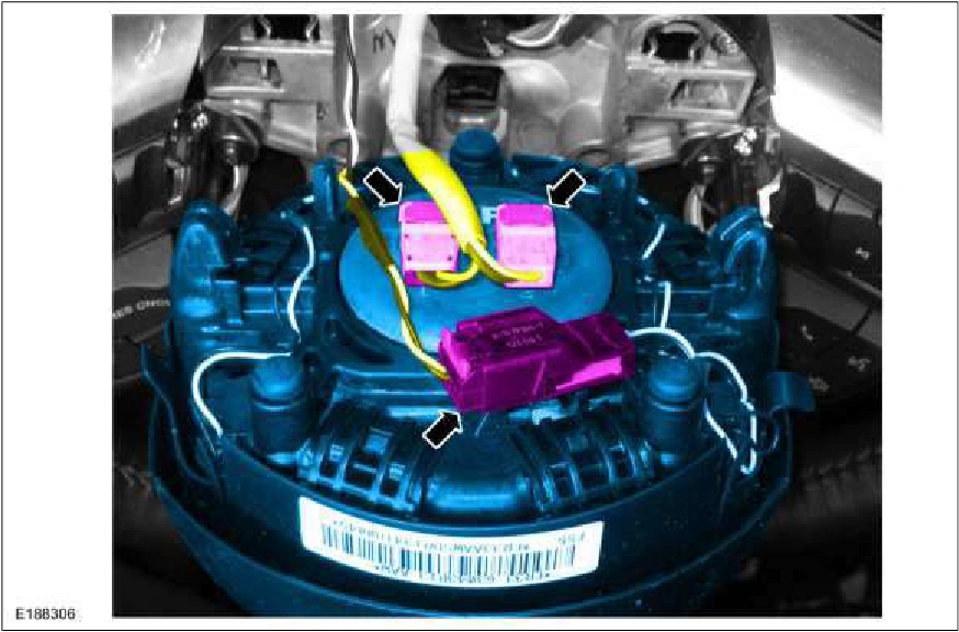 Driver Airbag — original illustration 1, reference 2128