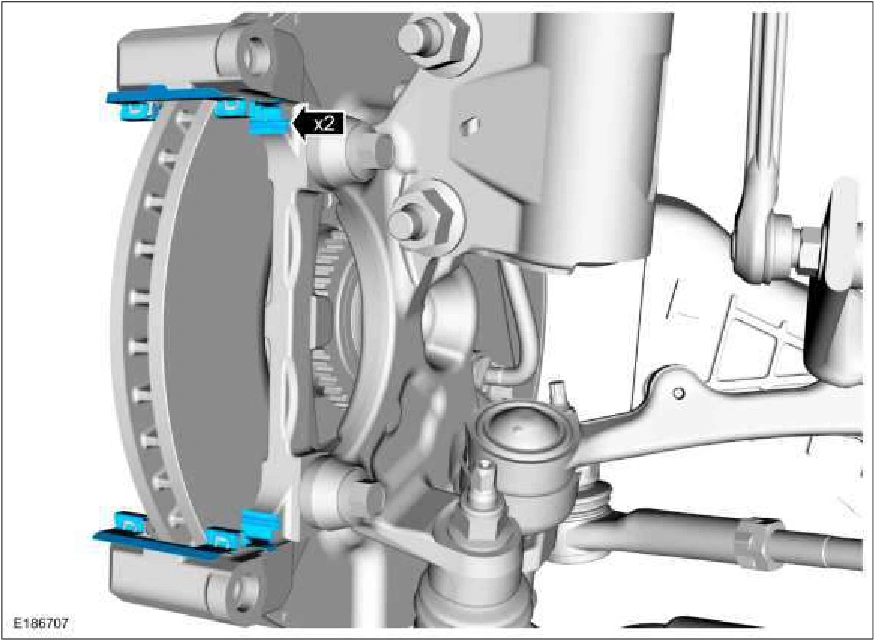 Brake Pads - Vehicles With: 2-Piston Brake Caliper — original illustration 2, reference 2816