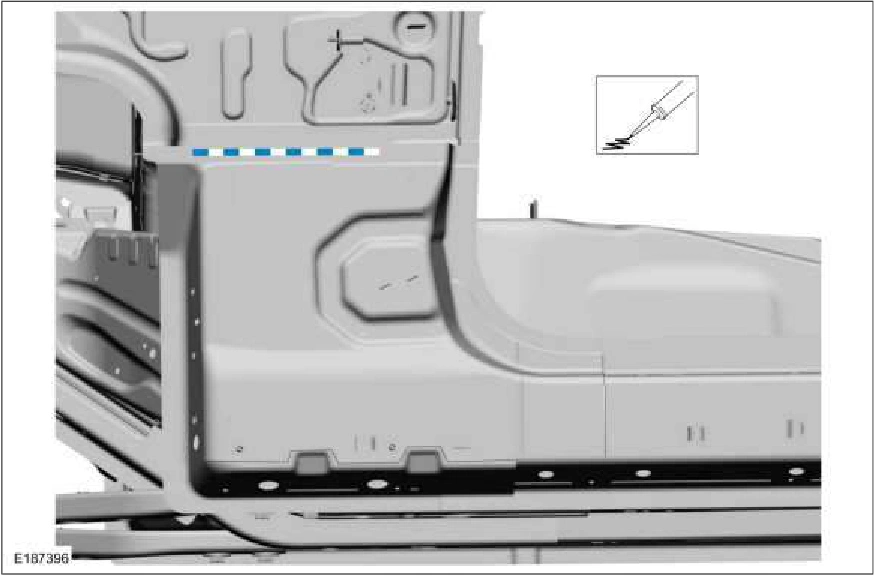 A-Pillar Outer Panel Section and Reinforcement — original illustration 2, reference 2289