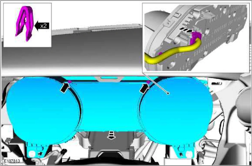 Instrument Panel Cluster (IPC) — original illustration 1, reference 3917