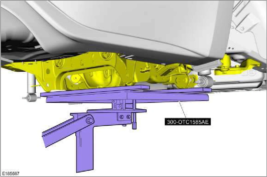 Rear Subframe — original illustration 2, reference 2387