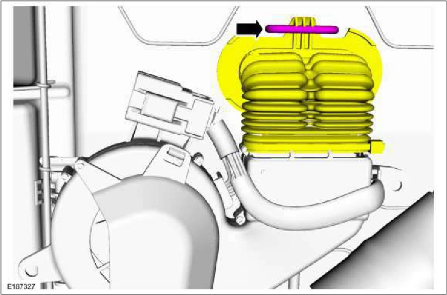 Front Seat Backrest Blower Motor — original illustration 1, reference 1125