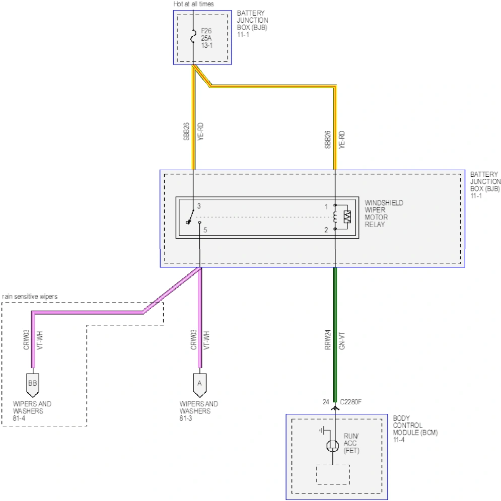 Wiring — original illustration 1, reference 6421