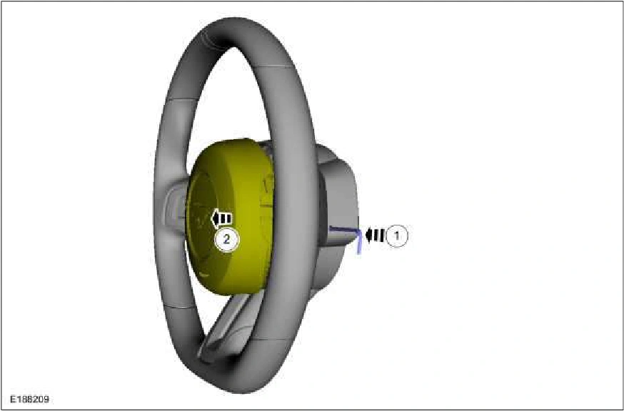 Driver Airbag — original illustration 1, reference 2127