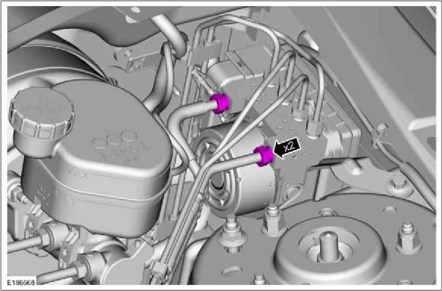 Brake Booster - 5.0L 32V Ti-VCT/5.2L 32V Ti-VCT — original illustration 1, reference 2919