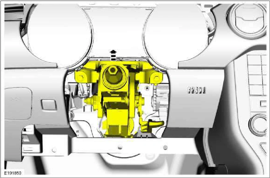 Steering Column — original illustration 1, reference 3360