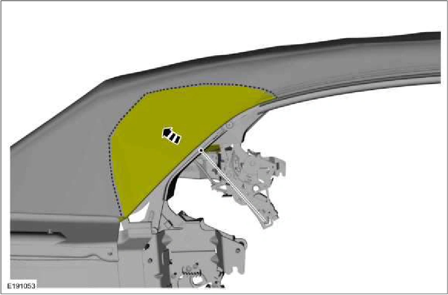 Convertible Top Tension Cable — original illustration 2, reference 1637