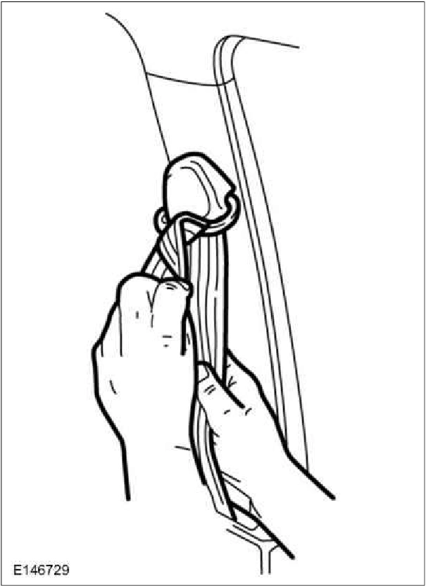 Seatbelt Twisted at the Seatbelt Guide — original illustration 1, reference 1724