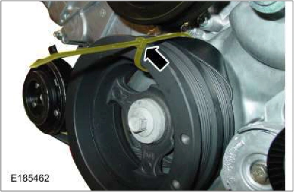 303-05C Accessory Drive - 5.0L — original illustration 1, reference 664