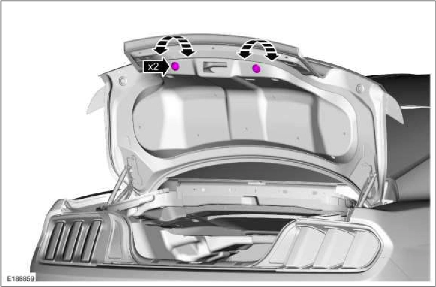 Luggage Compartment Lid Alignment — original illustration 1, reference 830