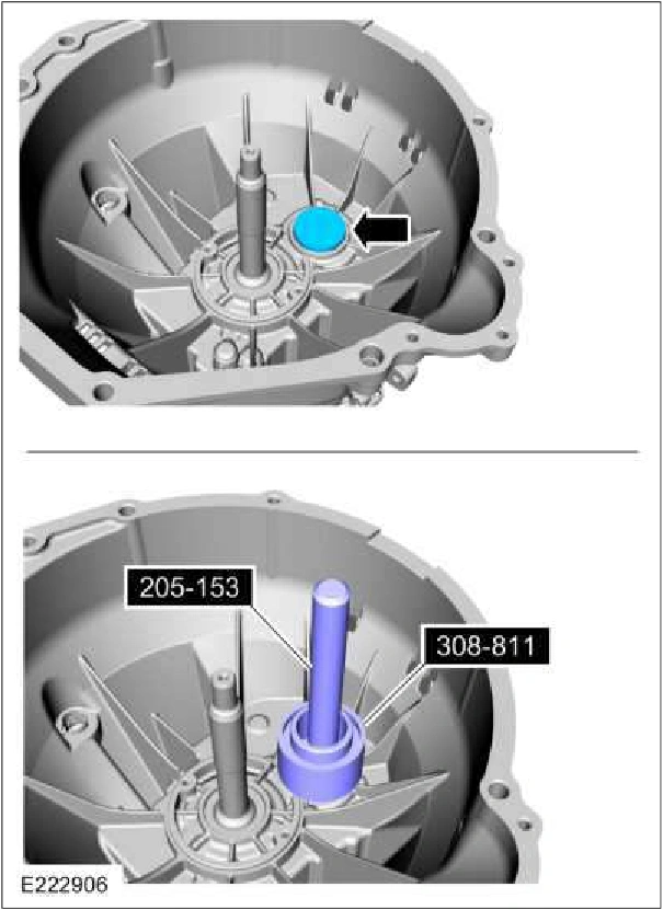 308-03A Manual Transmission - 6-Speed Manual Transmission -MT82 — original illustration 1, reference 3151