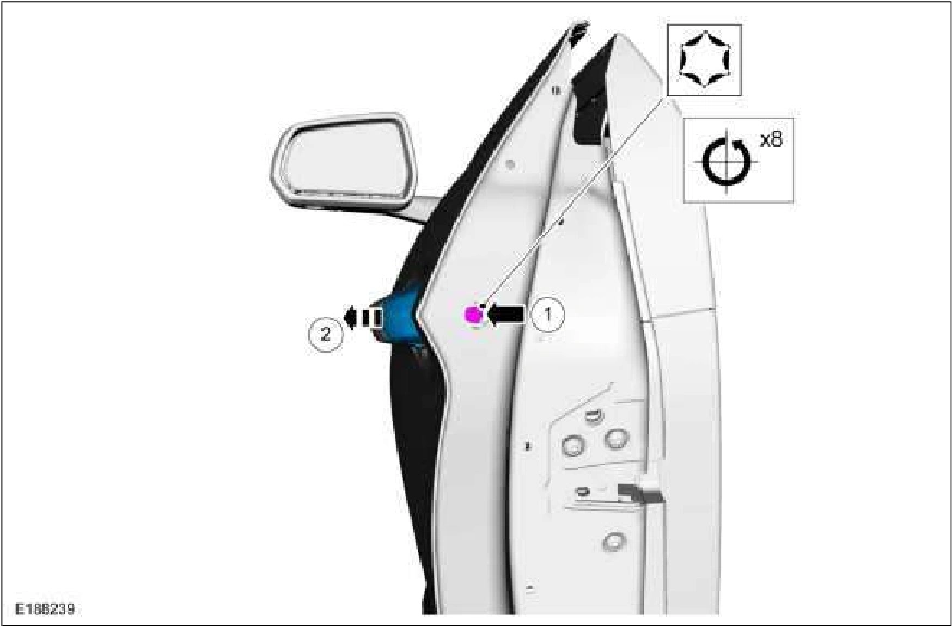Door Lock Cylinder — original illustration 1, reference 1431