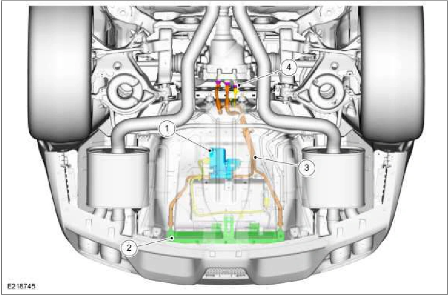 Rear Drive Axle and Differential - Overview — original illustration 2, reference 2668