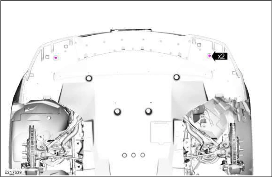 Front Bumper Cover - Vehicles With: SVT Performance Package — original illustration 1, reference 1672