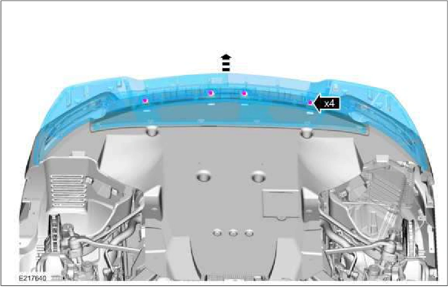 Front Bumper Cover - Vehicles With: SVT Performance Package — original illustration 2, reference 1674