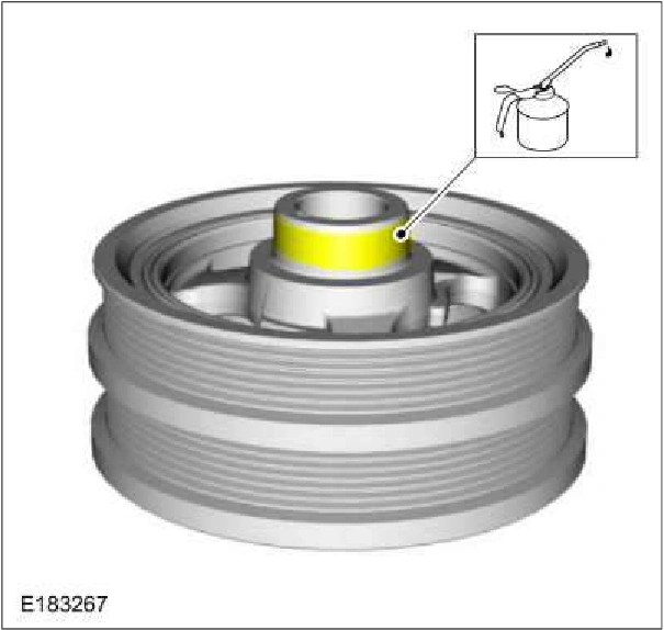 Crankshaft Front Seal — original illustration 1, reference 166