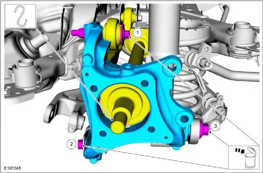 Wheel Knuckle — original illustration 2, reference 2533