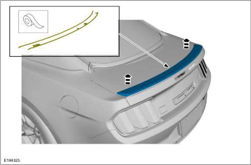 Rear Spoiler — original illustration 1, reference 890