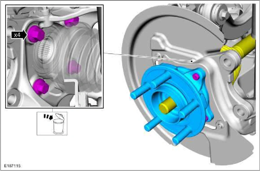 Wheel Bearing and Wheel Hub — original illustration 2, reference 2529