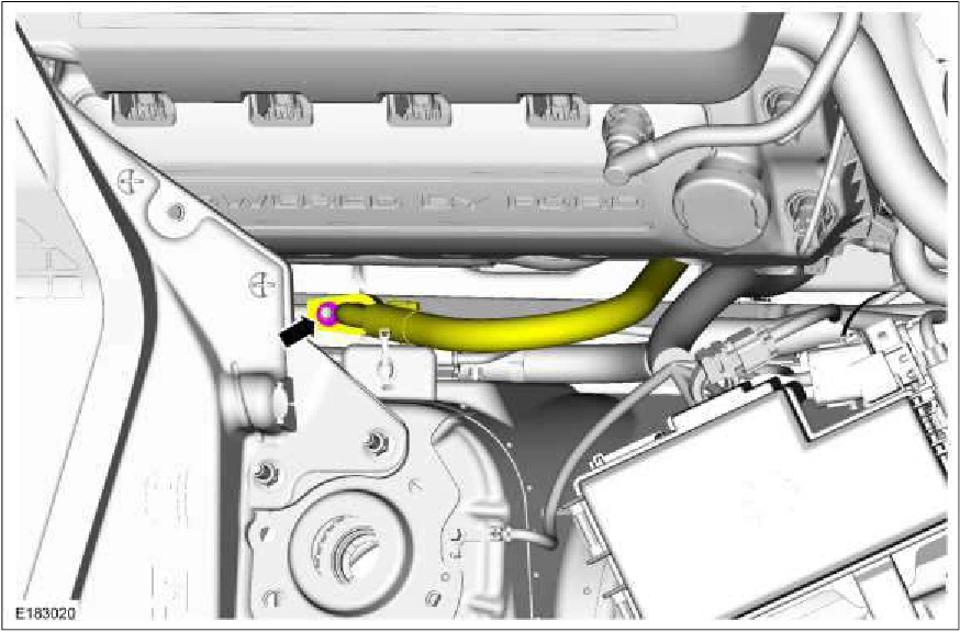 Condenser Outlet Line - 5.0L 32V Ti-VCT — original illustration 2, reference 3763