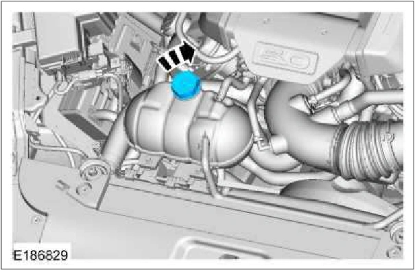 303-01C Engine Cooling - 5.0L — original illustration 1, reference 601