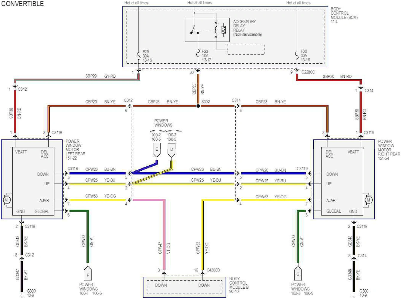 Wiring — original illustration 1, reference 6475