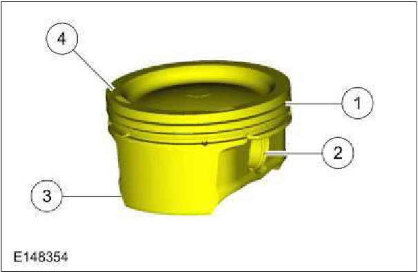 Piston Inspection — original illustration 1, reference 132