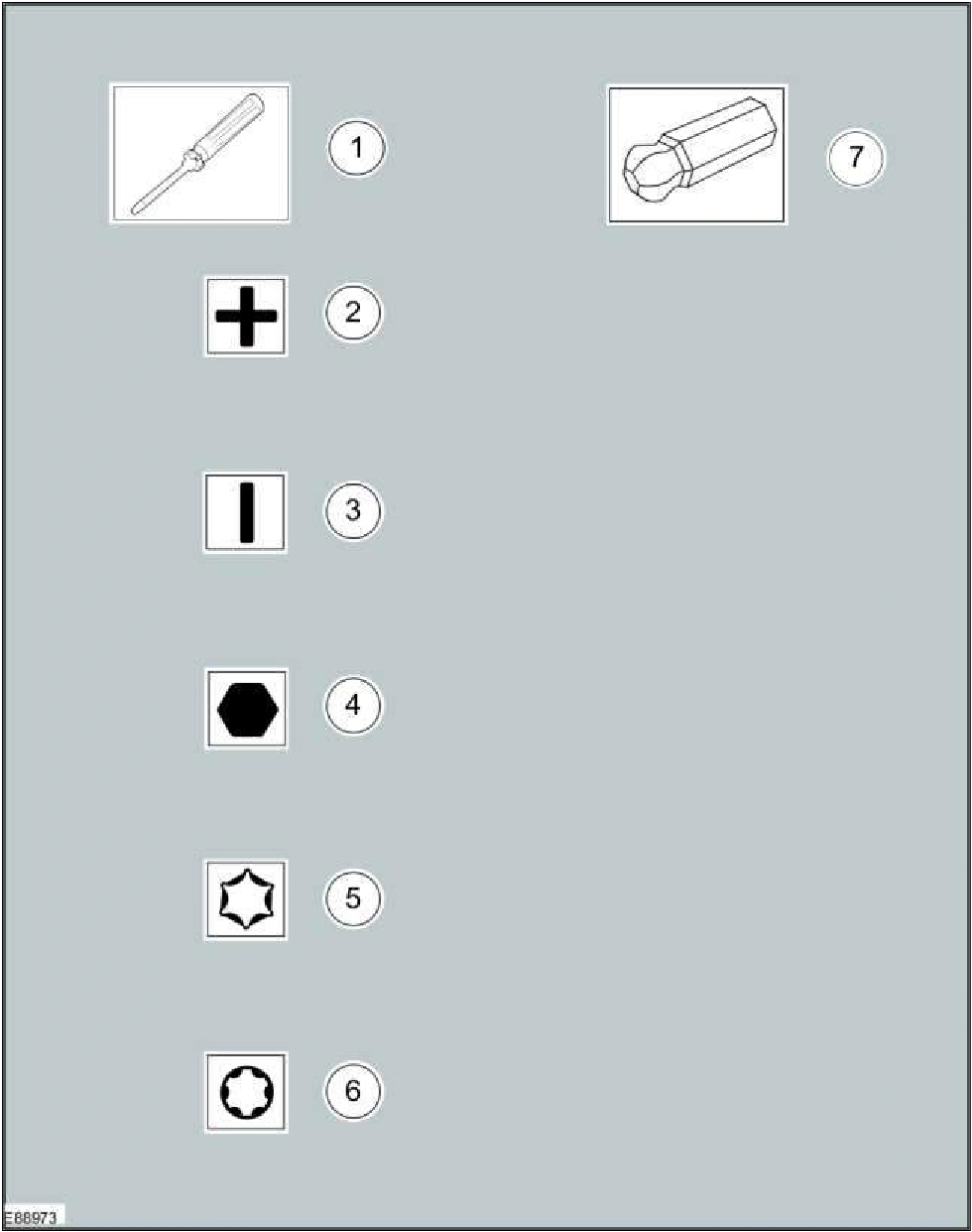 Symbols Glossary — original illustration 1, reference 23