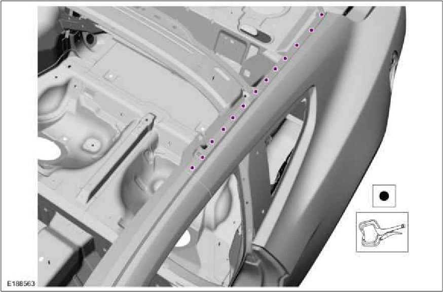Quarter Panel - Coupe — original illustration 1, reference 2349