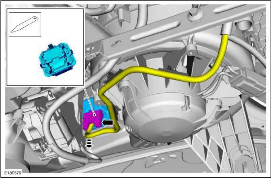Blower Motor Speed Control — original illustration 1, reference 3698