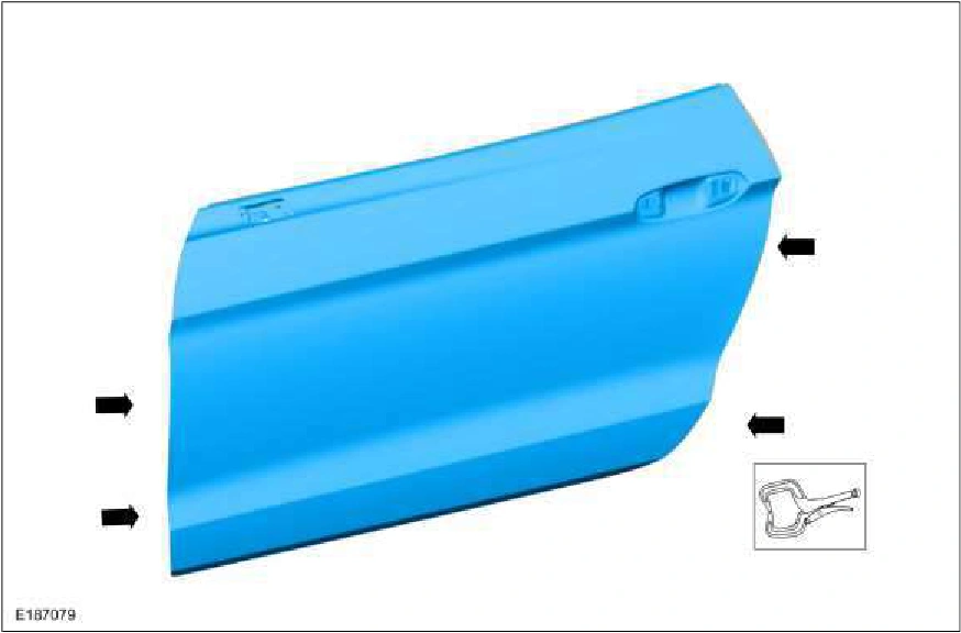 Front Door Skin Panel — original illustration 1, reference 2317