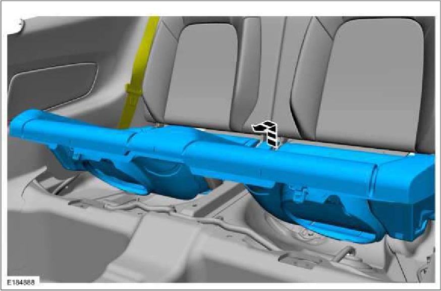 Rear Seat Cushion — original illustration 2, reference 1194