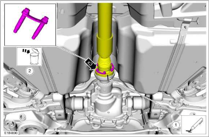 Driveshaft — original illustration 1, reference 2653