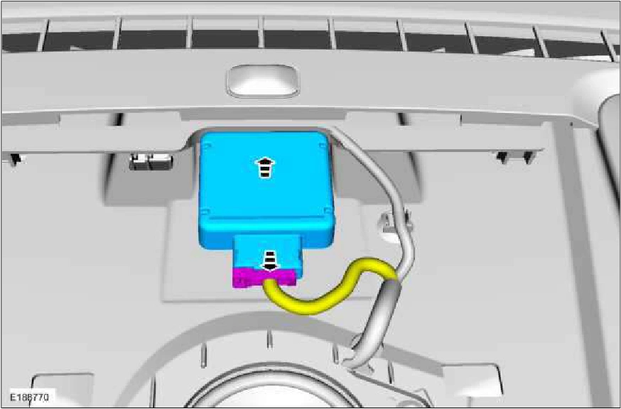 415-00A General Information -Vehicles With AM-FM-CD-SYNC — original illustration 1, reference 4284